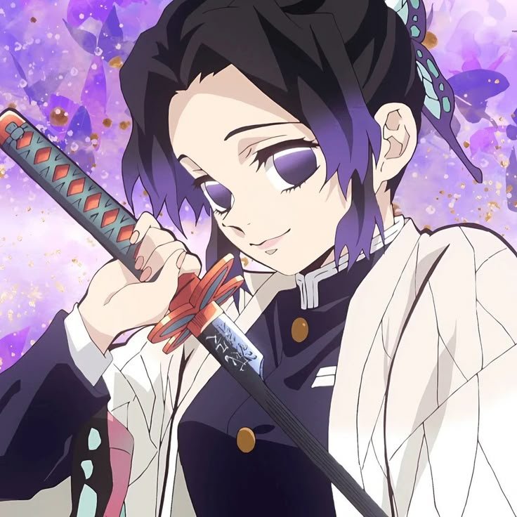 Shinobu Kocho the Insect Hashira who uses poison-based combat in Demon Slayer